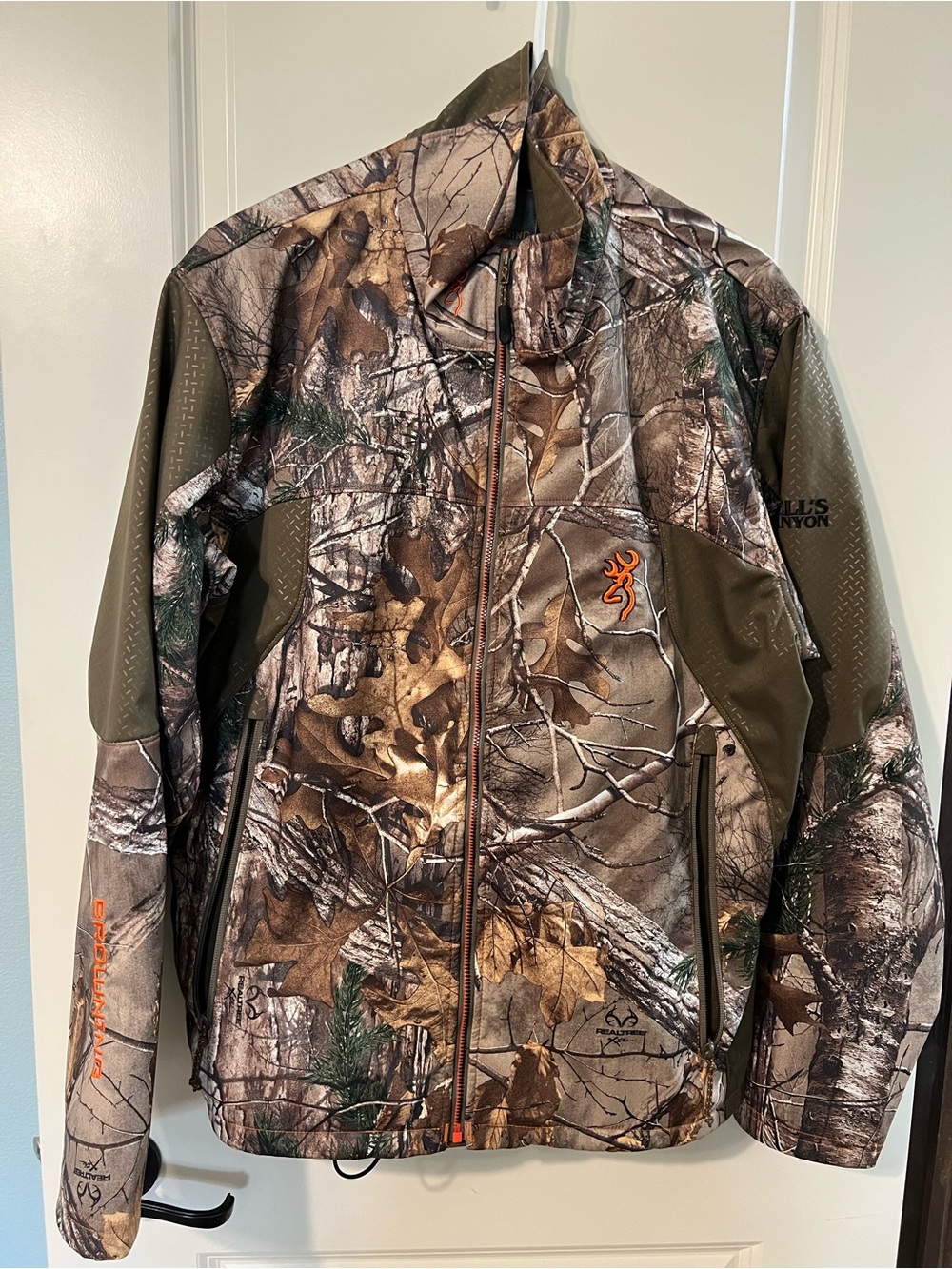 Browning Hell's Canyon Ultra-Lite Camo Hunting Jacket Men's Large Realtree